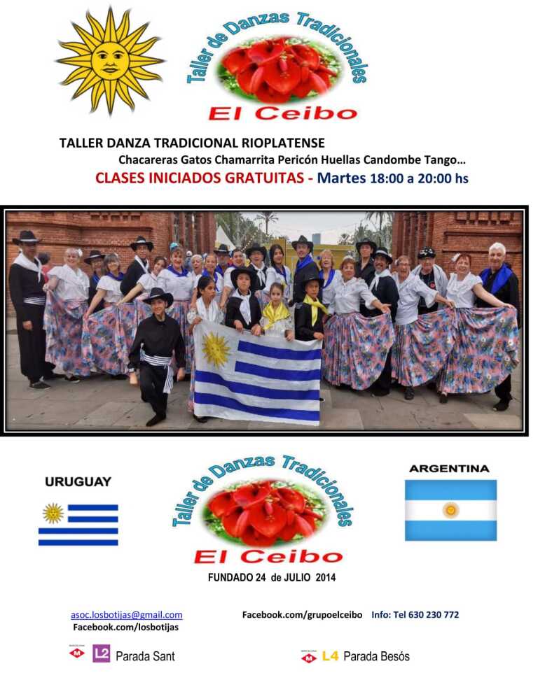 Clases Taller de Danzas Tradicionales