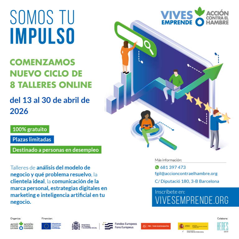 Oportunidad: Ciclo gratuito de emprendimiento para personas en desempleo (Abril 2026)