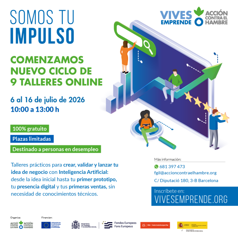 Formación Gratuita: Aprende a crear y lanzar tu idea de negocio desde cero